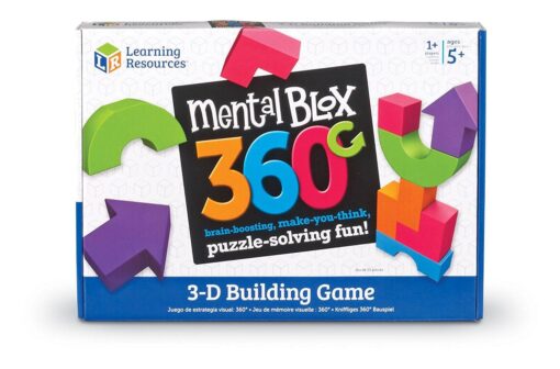 Joc de logica - Mental Blox 360, Learning Resources, LER9284, 765023892840 - imagine 8