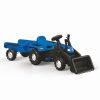 Excavator cu pedale si remorca, DOLU, D8048, 8690089080486
