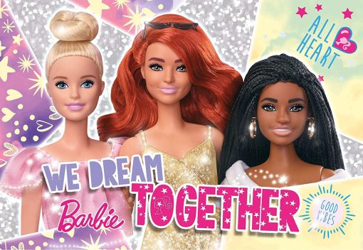 Puzzle GLITTER Barbie - SELFIE (60 de piese), LISCIANI, L81165, 8008324081165 - imagine 2