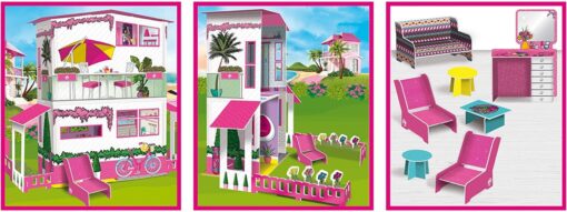Casuta de vis - Barbie, LISCIANI, L68265, 8008324068265 - imagine 3