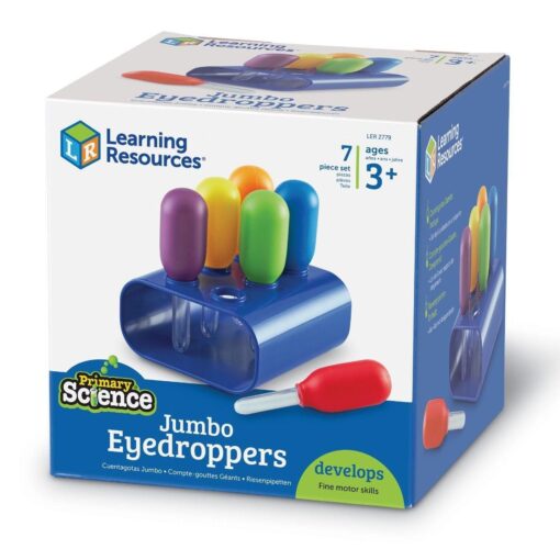 Set pipete Jumbo, Learning Resources, LER2779, 765023827798 - imagine 4