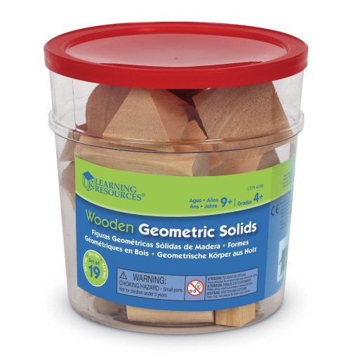 Forme geometrice din lemn (set 19), Learning Resources, LER4298, 765023042986 - imagine 4