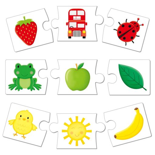 Set de 6 puzzle-uri - Lumea culorilor, Galt, 1005281, 5011979591739 - imagine 2