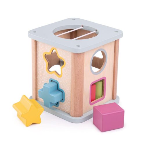 Joc sortare - Cubul magic, BIGJIGS Toys, 33010, 691621810002 - imagine 2
