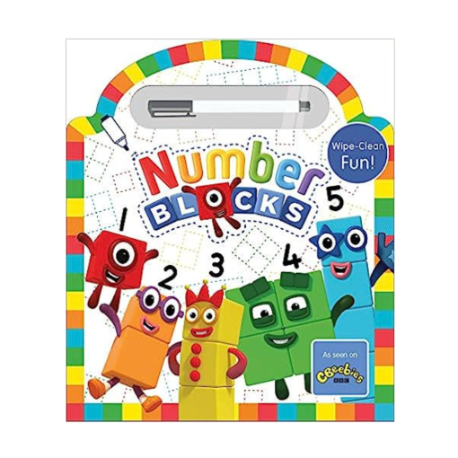Carticica Scriu si sterg  Numberblocks 123, Numberblocks, 9781782265962