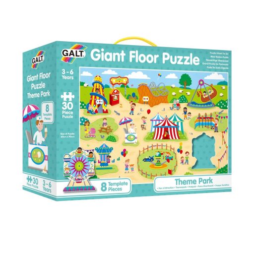 Puzzle Podea: Parcul de distractii (30 piese), Galt, 1005095, 5011979584830 - imagine 5