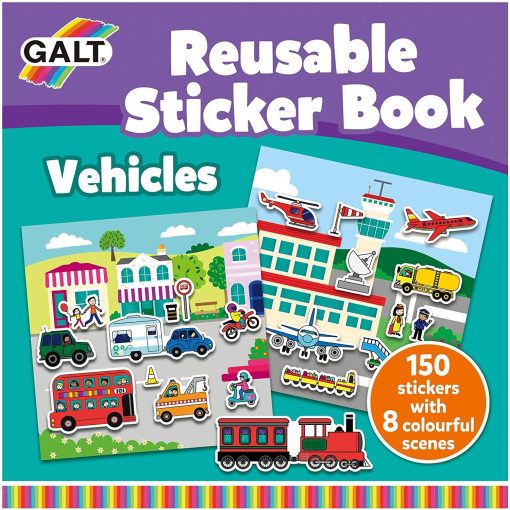 Cartea mea cu stickere - Vehicule, Galt, 1005107, 5011979584953