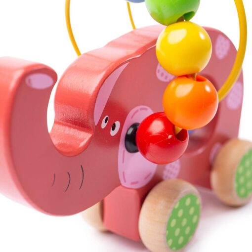 Jucarie dexteritate - Elefantel, BIGJIGS Toys, BB071, 691621490716 - imagine 2