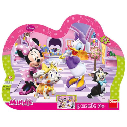 Puzzle cu rama - Minnie si Daisy (25 piese), Dino, 311282, 8590878311282