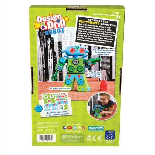 Bormasina Magica - Robotel verde, Educational Insights, EI-4127, 086002041272 - imagine 6