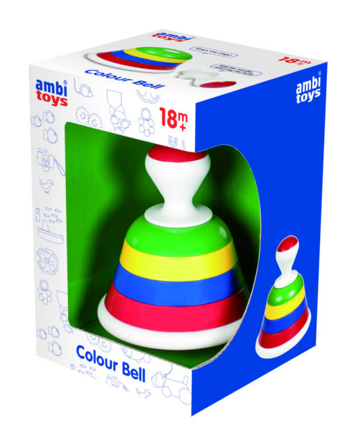 Joc de potrivire - Clopotelul colorat, AMBI TOYS, 31229, 5011979578747