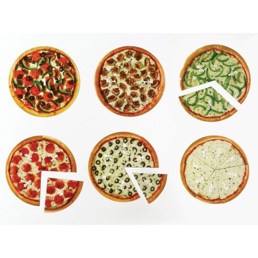 Pizza fractiilor cu magneti, Learning Resources, LER5062, 765023050622 - imagine 4