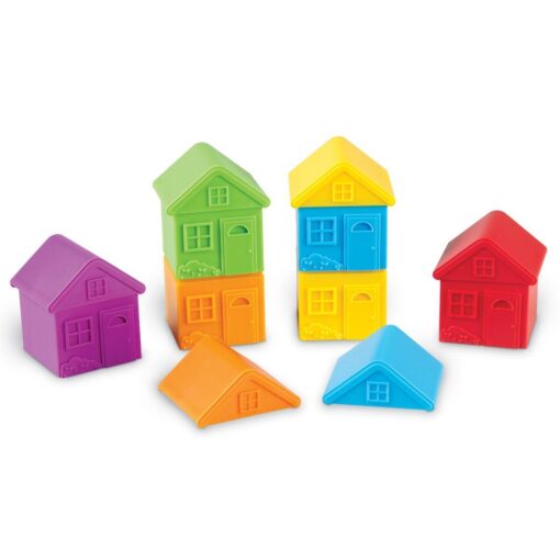 Joc de sortare - Casute colorate, Learning Resources, LER3370, 765023033700 - imagine 4