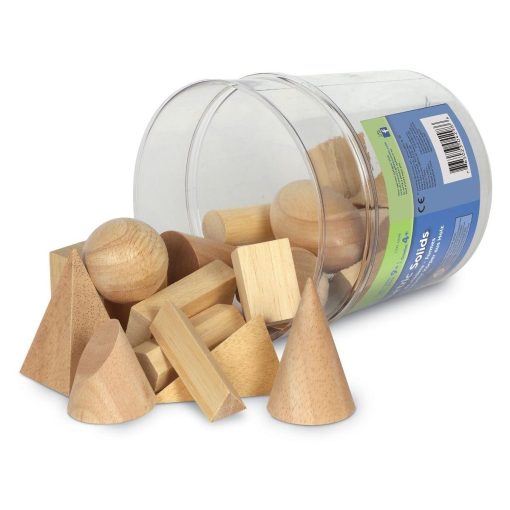 Forme geometrice din lemn (set 19), Learning Resources, LER4298, 765023042986 - imagine 3
