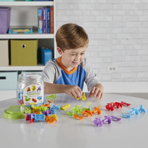 Set sortat si numarat - Vehiculele mele, Hand2Mind, 94439, 848850117239 - imagine 6