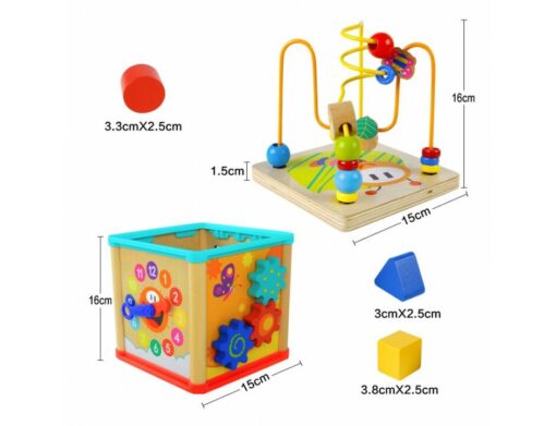 Centru de activitati 5 in 1 - Gradina magica, Topbright, 120315, 6939838146137 - imagine 6