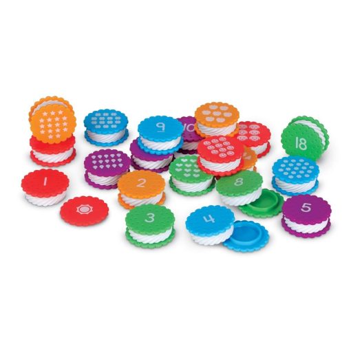 Joc pentru sortat si numarat - Mini prajiturele, Learning Resources, LER6798, 765023067989 - imagine 2