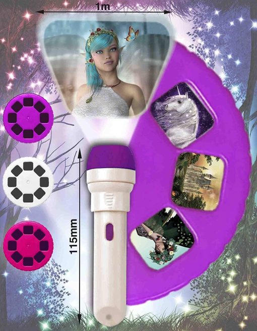 Proiector tip lanterna - Zane si unicorni, Brainstorm, E2042, 5060122732499 - imagine 2