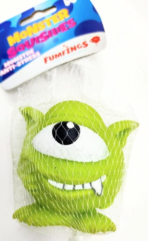Jucarie Squishy - Monstrulet prietenos, Keycraft, NV444, 5037832314956 - imagine 3