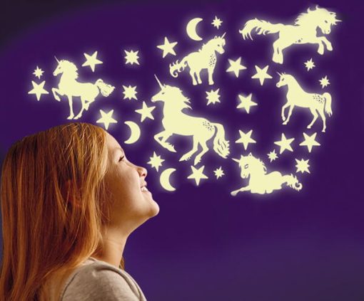 Set reflectorizant - Unicorni, stele si luna, Brainstorm, B8631, 5060122734837 - imagine 3
