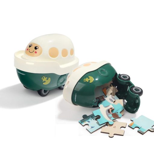 Puzzle din lemn - Vaporas, Topbright, 130912, 6971325131356