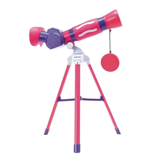 GeoSafari - Primul meu telescop (roz), Educational Insights, EI-5129-P, 086002009098