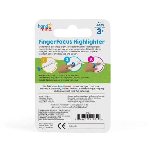 Set inel pentru citit, Hand2Mind, 91244, 848850112616 - imagine 8