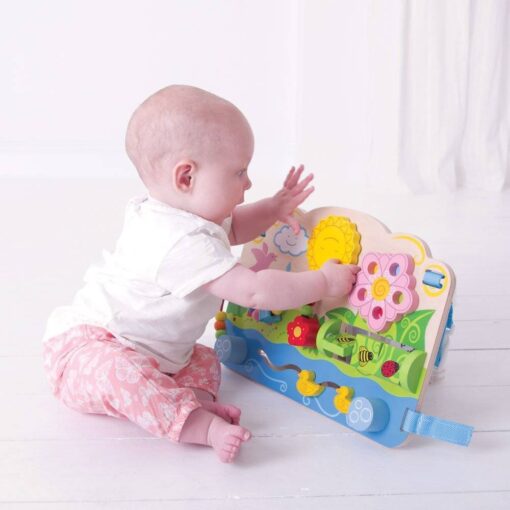 Centru de activitati - In gradina, BIGJIGS Toys, BB115, 691621531150 - imagine 5