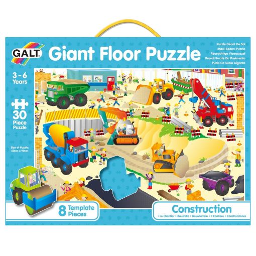 Puzzle Podea: Santierul (30 piese), Galt, A1013K, 5011979520838