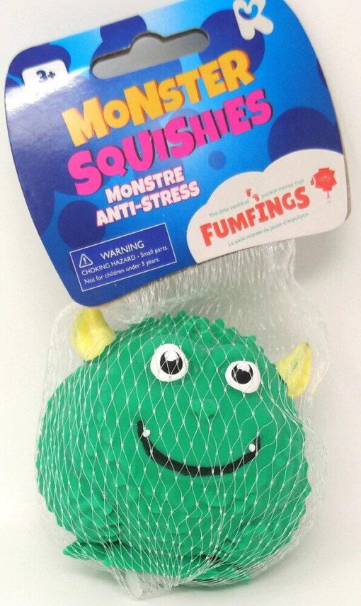 Jucarie Squishy - Monstrulet prietenos, Keycraft, NV444, 5037832314956 - imagine 4