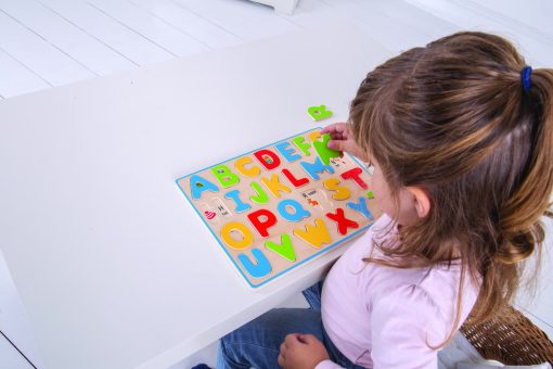 Puzzle ABC, BIGJIGS Toys, BJ755, 691621087558 - imagine 2