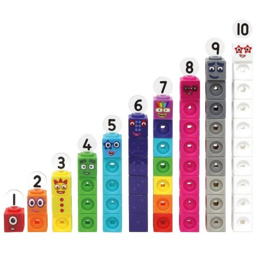 MathLink?Cubes Numberblocks in romana - Set de activitati de la 1 - 10, Learning Resources, LSP0949-EDU, 5055506410100 - imagine 4