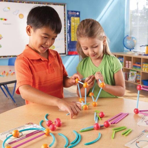 Set constructie - Forme 3D, Learning Resources, LER1773, 765023817737 - imagine 3
