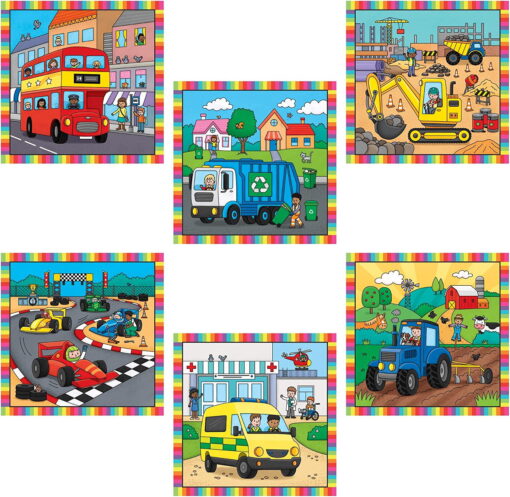 Baby Water Magic: Carte de colorat Vehicule, Galt, 1005458, 5011979623577 - imagine 3