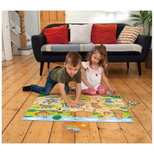 Puzzle Podea: Parcul de distractii (30 piese), Galt, 1005095, 5011979584830 - imagine 2