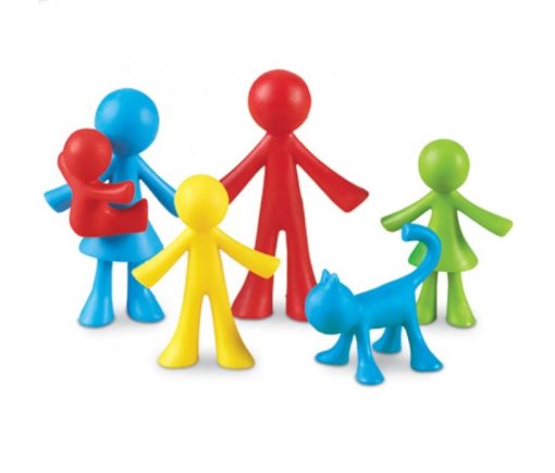 Set pentru sortat si numarat - Familia mea, Learning Resources, LER3660, 765023836608