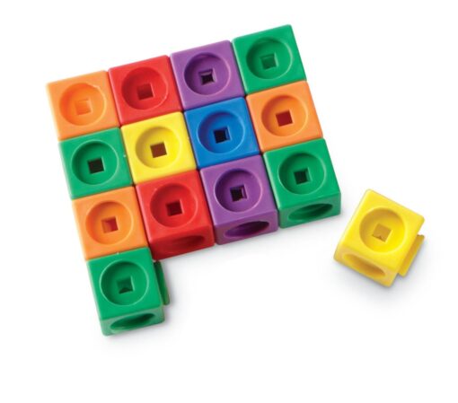 Set MathLink? - Constructii 3D, Learning Resources, LER9294, 765023092943 - imagine 2
