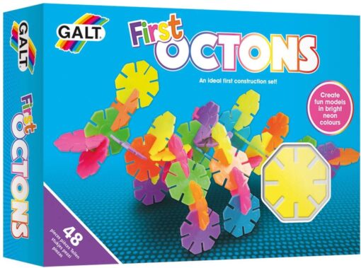 Set de construit - First Octons - 48 piese, Galt, A0576L, 5011979105769