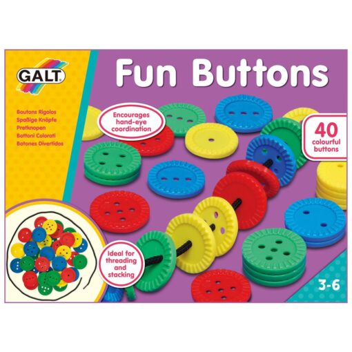 Joc de indemanare Fun Buttons, Galt, 1003238, 5011979528933 - imagine 3