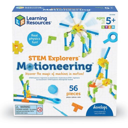 Set constructie STEM - Micutul inginer, Learning Resources, LER9308, 765023093087 - imagine 2