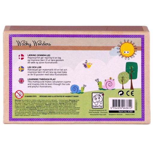 Puzzle matematic - Invat sa numar, Barbo Toys, BAR6381, 5704976063810 - imagine 6