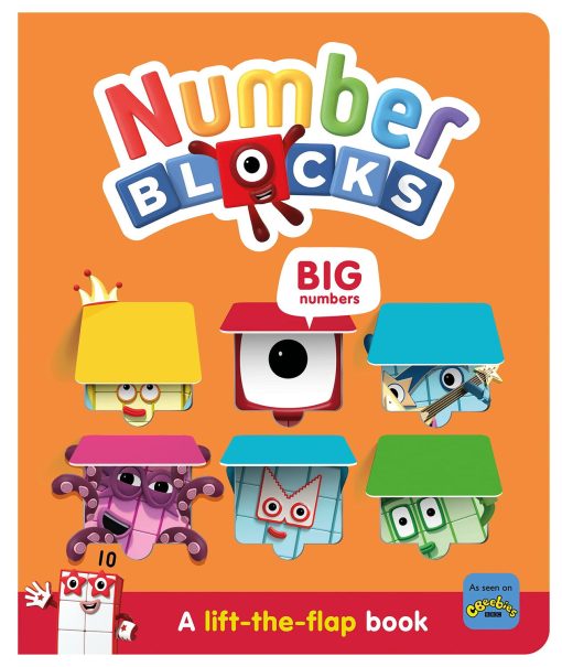 Carticica Deschide ferestrele - Numberblocks - Numere mari, Numberblocks, 9781782269939