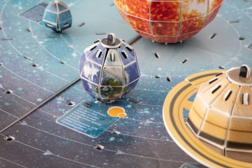 Puzzle 3D - Sistemul solar (146 piese), Grafix, 200011, 8715427071244 - imagine 6