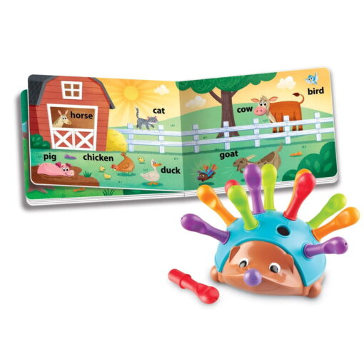 Joc potrivire cu carticica - Ariciul Spike, Learning Resources, LER9123, 765023091236