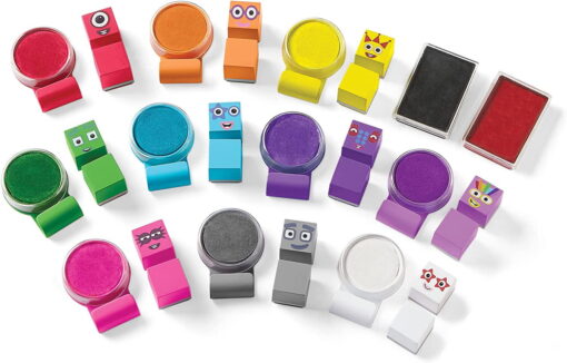 Set activitati cu stampile - Numberblocks, Hand2Mind, HM94563-UK, 5055506409722 - imagine 5