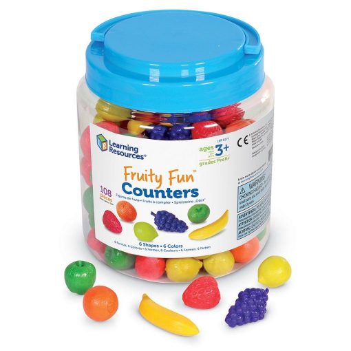 Set de sortat - Fructe (108 piese), Learning Resources, LER0177, 765023005271 - imagine 2