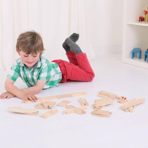 Set sine pentru circuit feroviar, BIGJIGS Toys, BJT052, 691621090527 - imagine 5