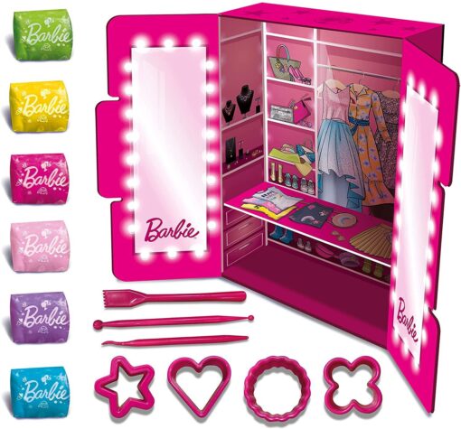 Set modelaj Barbie - Parada modei, LISCIANI, L88867, 8008324088867 - imagine 7