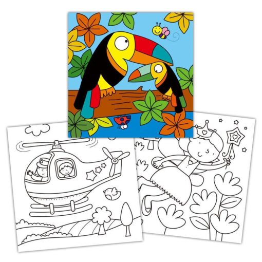 Carte de colorat  Fun to Colour, Galt, 1004750, 5011979576941 - imagine 2