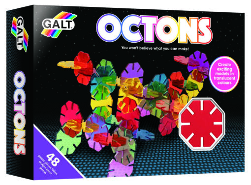 Set de construit - Octons - 48 piese, Galt, 1004837, 5011979579164